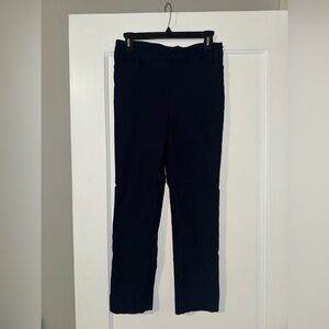 Navy Blue Ankle Dress Pants - Size Small